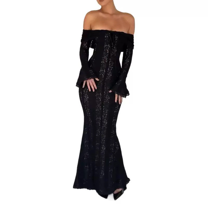 Wendy | Dames Bodycon Jurk - Spaghettibandjes met Luxe Kant 5