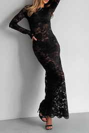 Wendy | Dames Kanten Jurk - Verleidelijk en Transparant Design 3