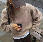 Wendy | Dames Oversized Trui - Zacht Breisel, Trendy en Comfortabel 3