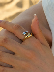 Wendy | Dames Ring - Hoogwaardig Roestvrij Staal, Tijdloos en Elegant 0