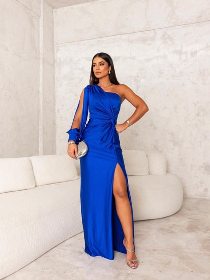 Johanna | One-Shoulder Maxi Jurk Voor Dames - Elegant & Stijlvol