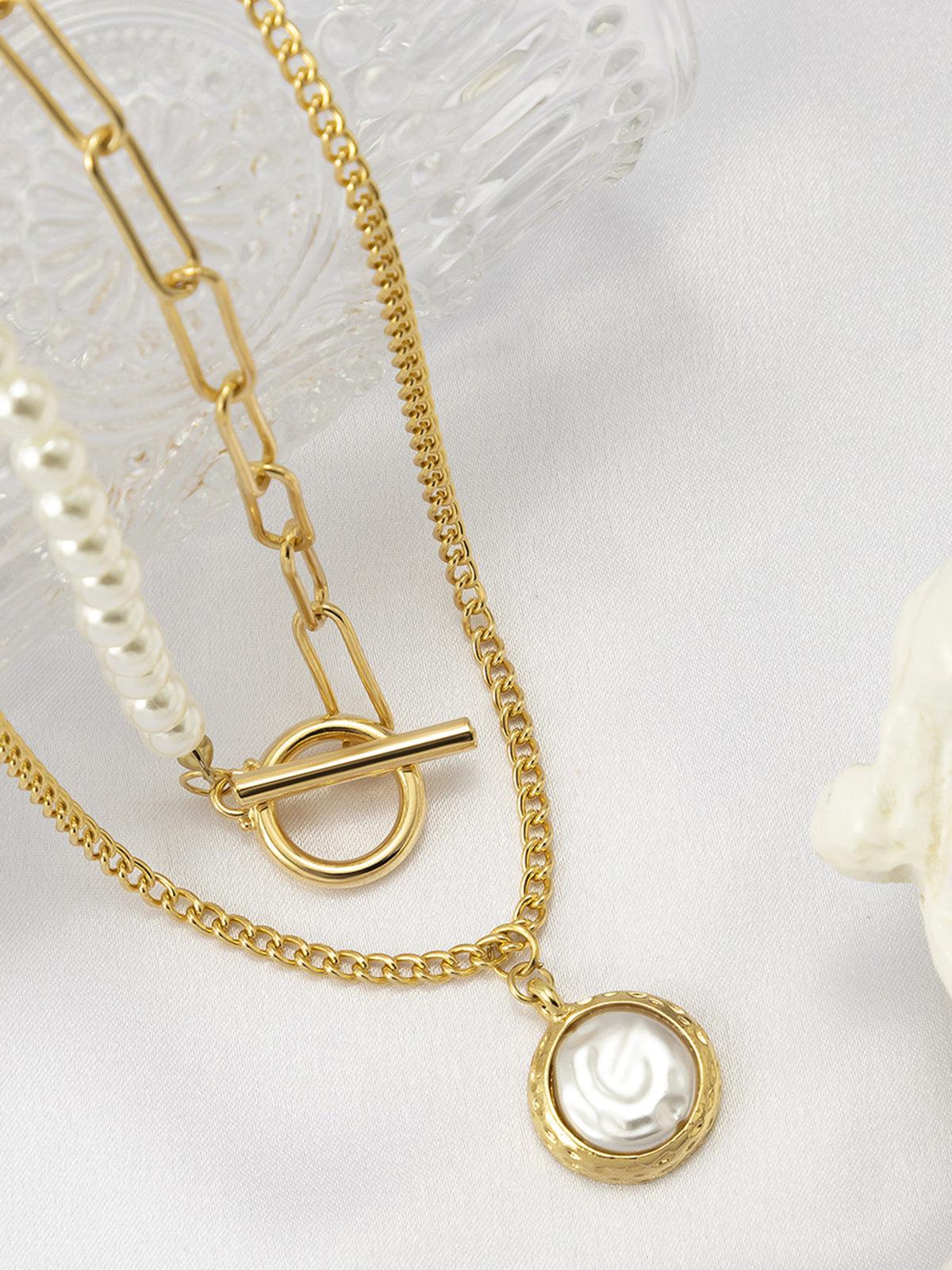 Willem | Dames Ketting - Imitatieparels, Tijdloos Design 2