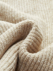 Jaxxy | Wol Blend Zipper Dames Sweater - Veel Stretch, Casual