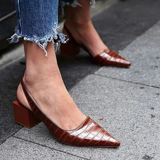 Vienne | Stijlvolle Slingbacks Met Hak