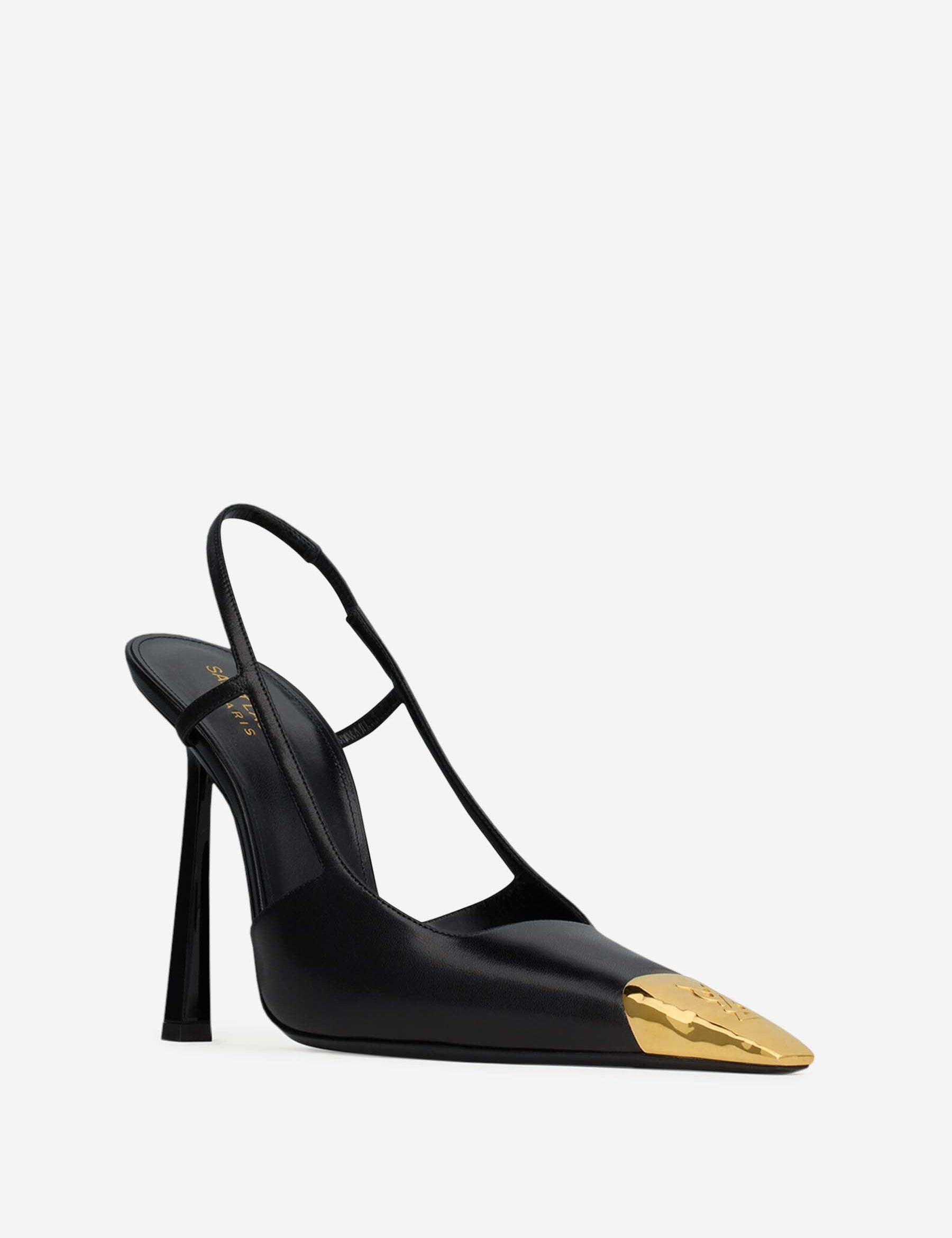 Zara | Dames Zwarte Pumps - Hoogwaardige Leer, Elegante Slingback 0