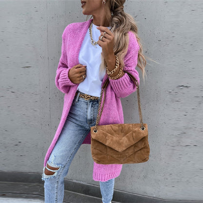 Sofia | Casual Gebreid Lang Dames Vest