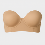 Allete | Strapless Shaping BH voor Dames - Natuurlijke Vorm, Stevige Ondersteuning