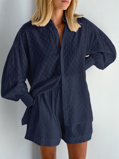 Florance | Zomerset met luchtige blouse en short voor Dames