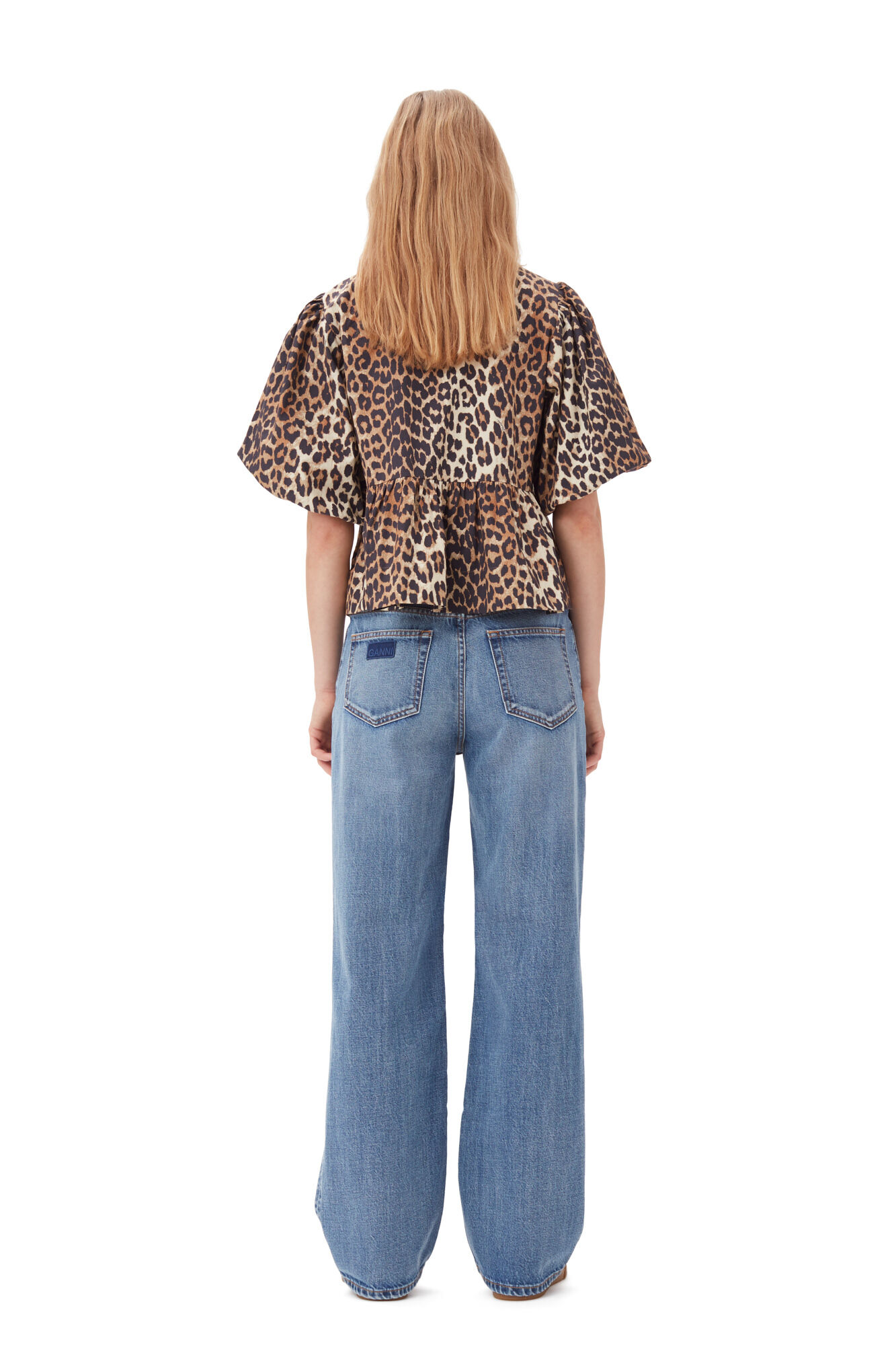 Ana | Blouse met Pofmouwen voor Dames - Trendy & Stijlvol