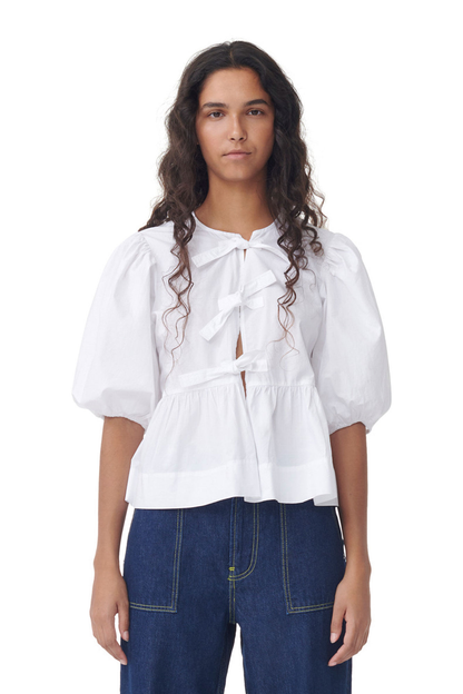 Ana | Blouse met Pofmouwen voor Dames - Trendy & Stijlvol