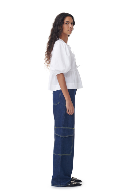Ana | Blouse met Pofmouwen voor Dames - Trendy & Stijlvol