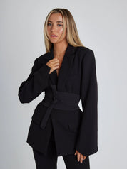 Lua | Blazer met Ceintuur - Elegant en Veelzijdig