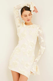 Mirelle | Mini Zomerjurk met Open Rug Design voor Dames