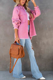 Briana | Zomerse Denim Tussenjas - Comfortabel met Losse Pasvrom