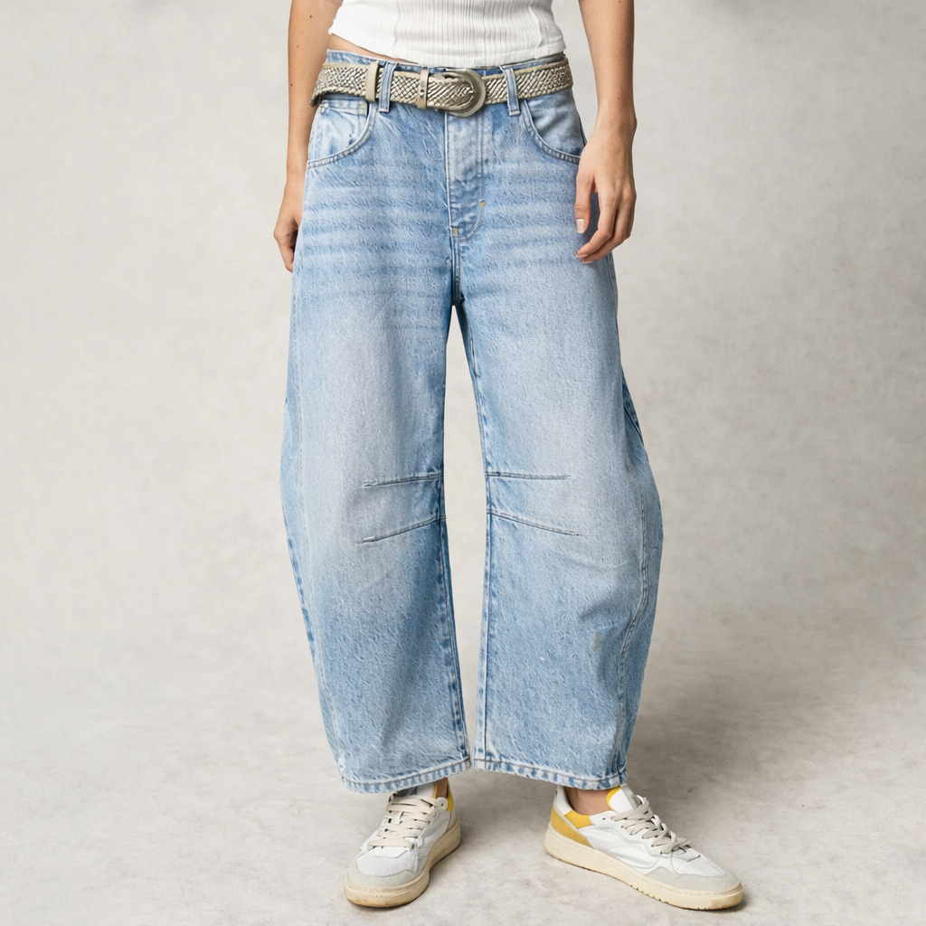 Mae | Comfortabele, Wijde Broek Dames - Trendy Ballonbroek