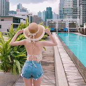 Jela | Geweven Bikini Top Dames – Comfort & Stijlvol