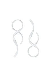 Eda | Druppelvormige Oorbellen Dames – RVS & Elegant