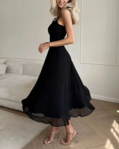 Palome | Elegante Chiffon Jurk