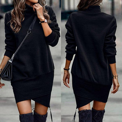 Yalena | Gebreide Herfst Sweater Dress – Warme Herfstjurk Dames