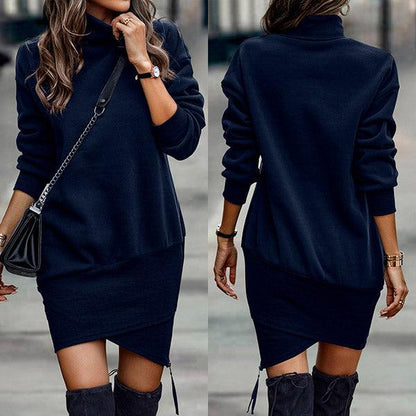 Yalena | Gebreide Herfst Sweater Dress – Warme Herfstjurk Dames