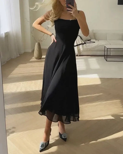 Palome | Elegante Chiffon Jurk