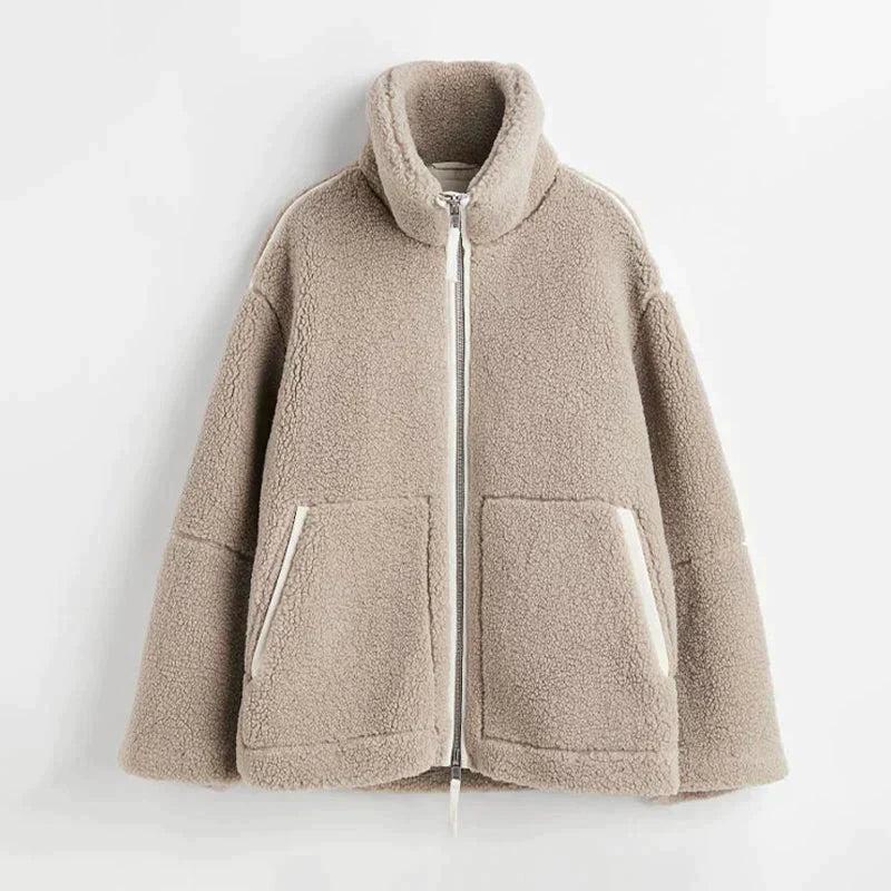 Saar | Teddy Fleece Jas