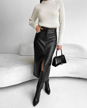 Barea | Vegan Rok met Hoge Taille