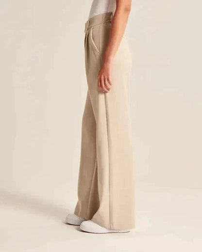 Hoge Taille Wijde Pijpen Pantalon
