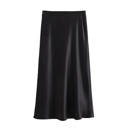 Alvy | Hoge Taille Midi-Rok