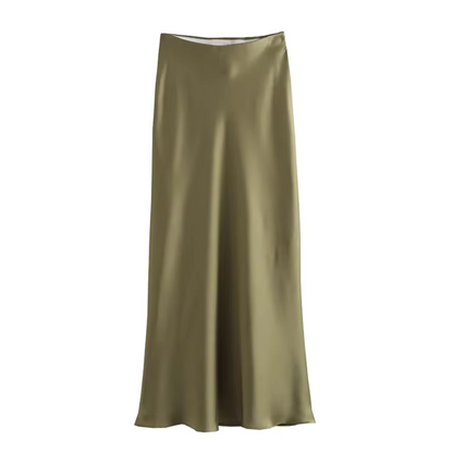 Alvy | Hoge Taille Midi-Rok