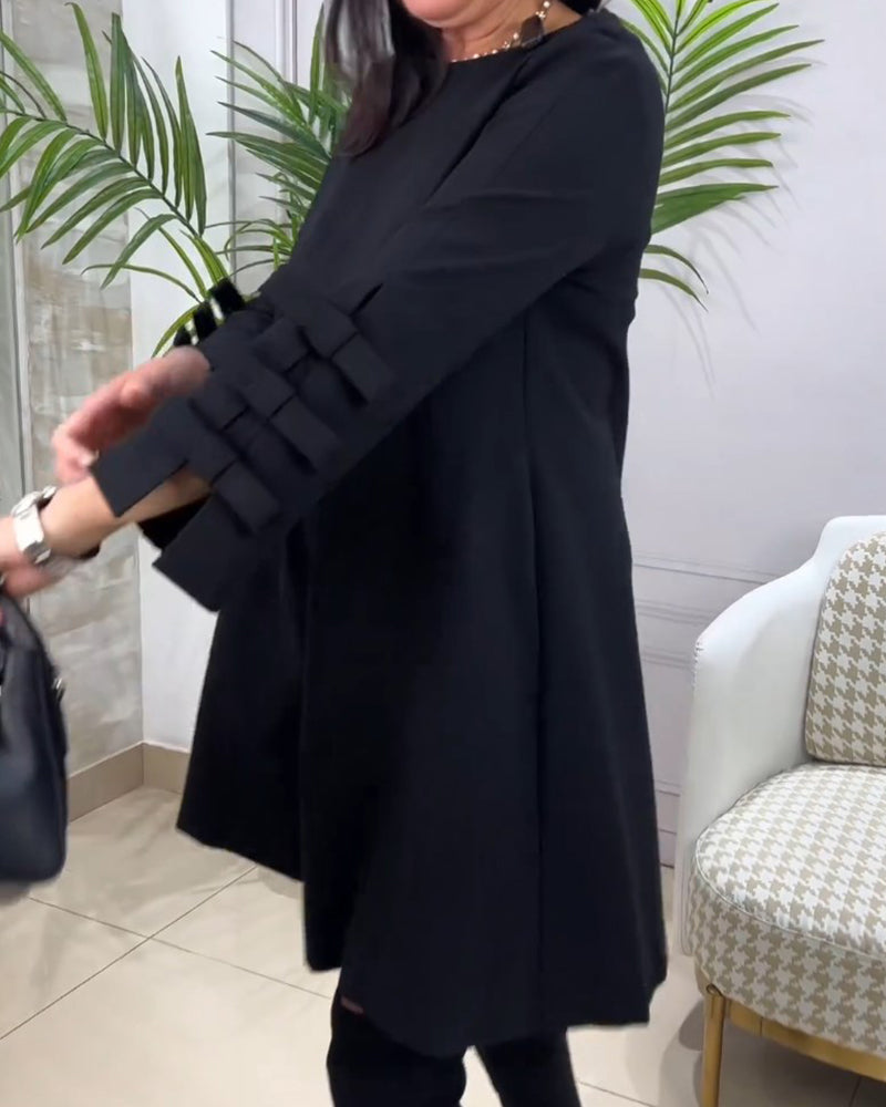 Nina | Casual jurk met lange mouwen