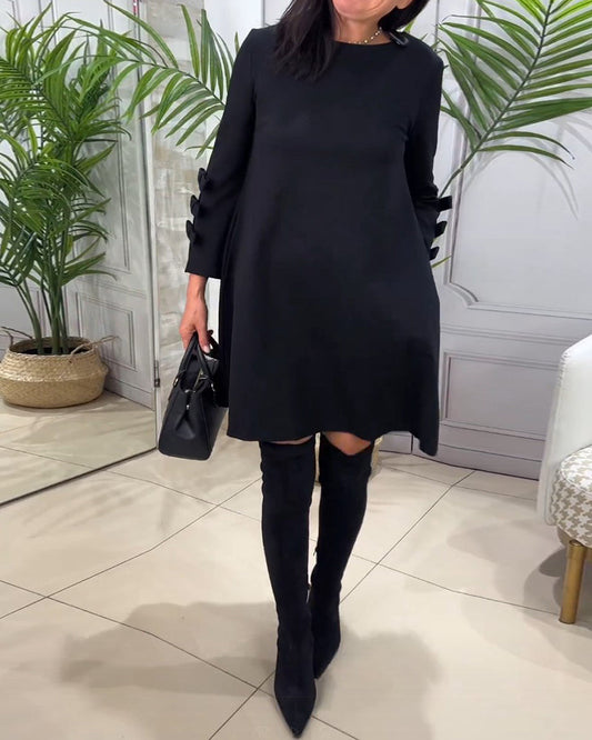 Nina | Casual jurk met lange mouwen