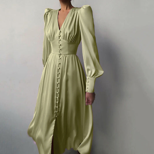 Vintage-Chique Midi Jurk