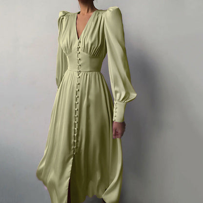 Vintage-Chique Midi Jurk