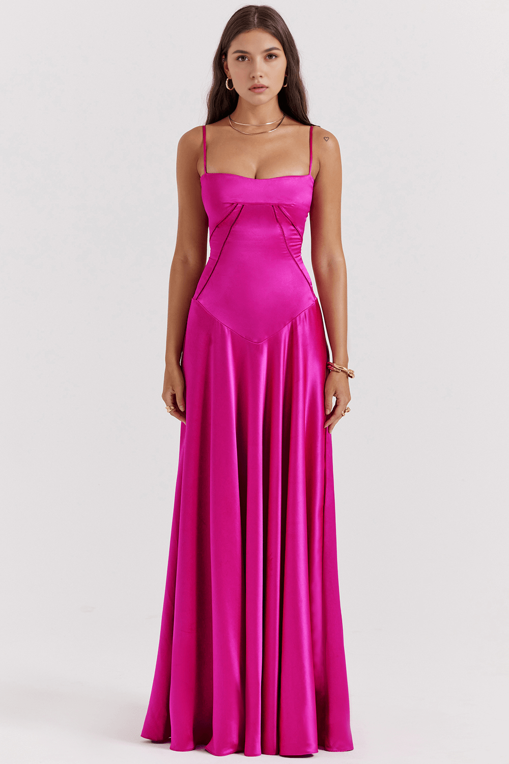 Donna | Elegante Maxi Burstier Jurk