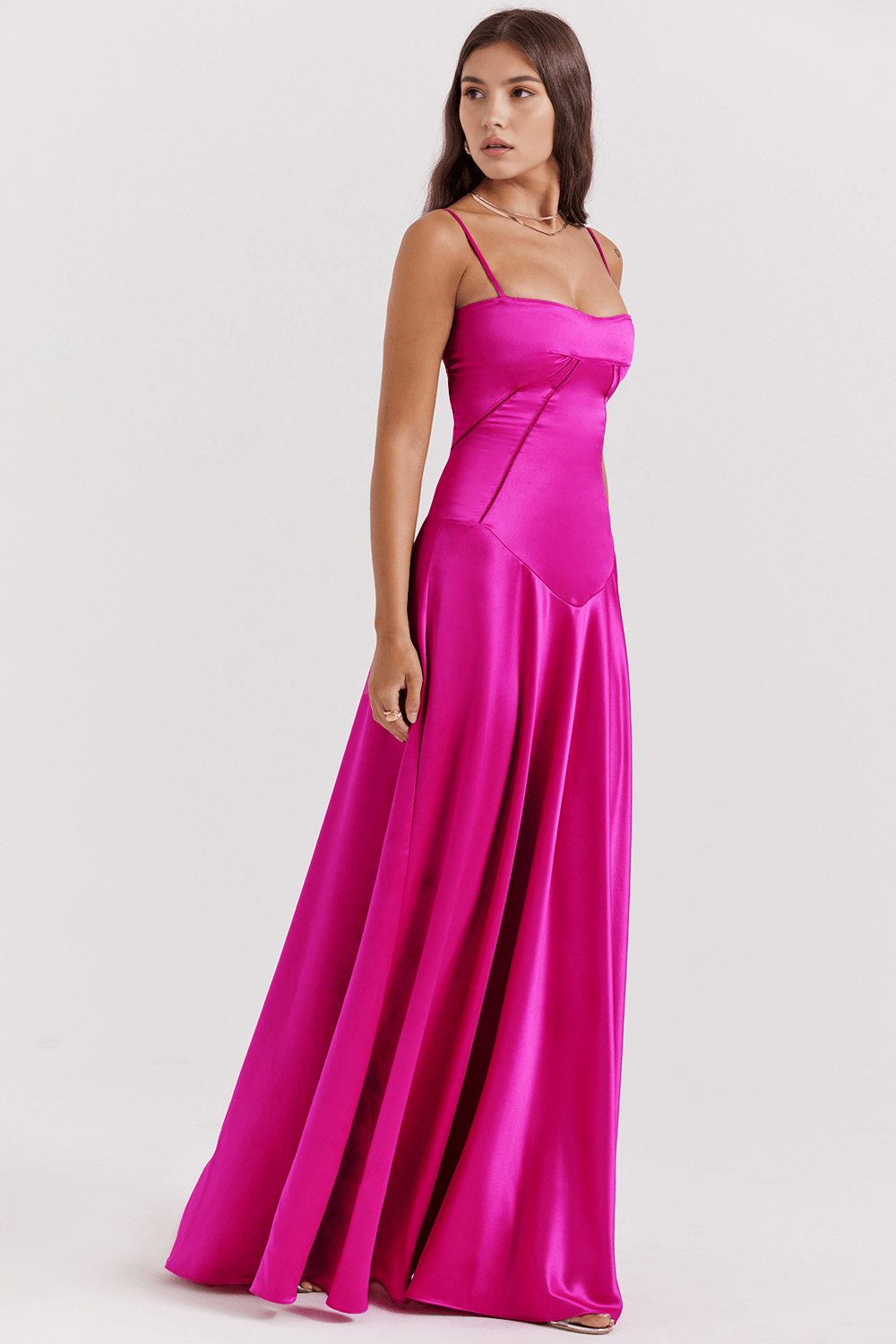 Donna | Elegante Maxi Burstier Jurk
