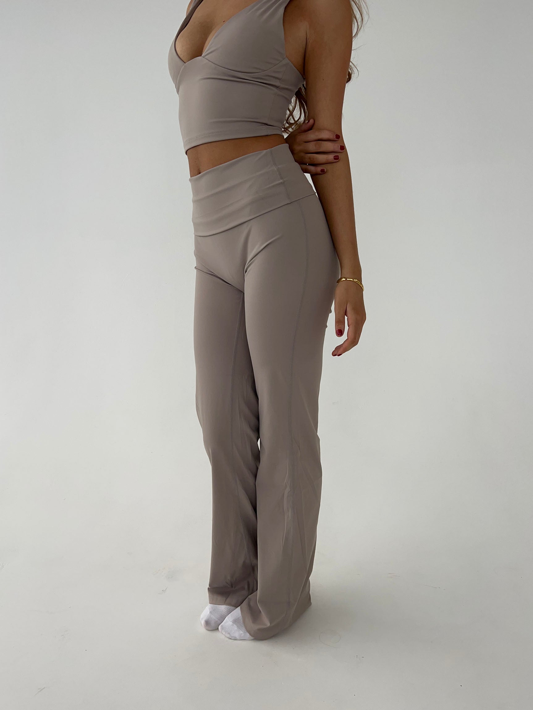 Lamia | Yoga en Casual Flared Legging met Stretch