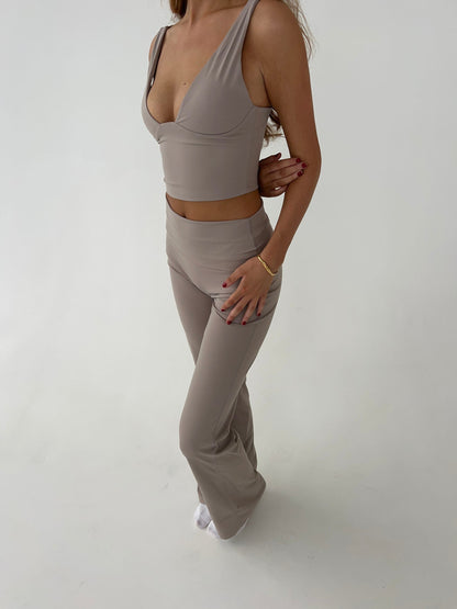 Lamia | Yoga en Casual Flared Legging met Stretch