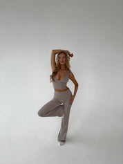 Lamia | Yoga en Casual Flared Legging met Stretch