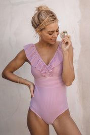 Yetta | Stijlvol Gestreept Badpak