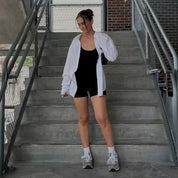 Seana | Comfy Sport Jumpsuit – Zachte Slim Fit Loungewear