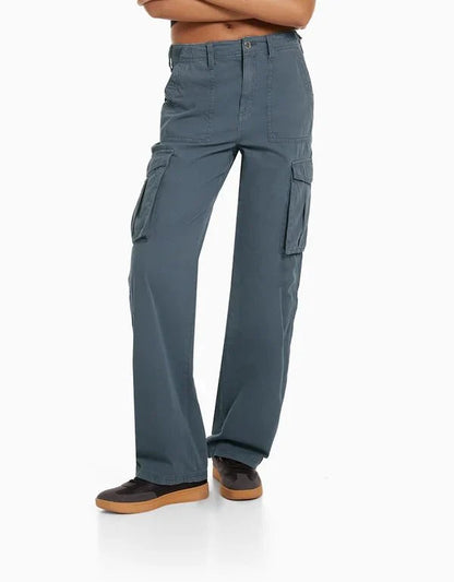 Ravi | Straight Fit Cargobroek voor Dames