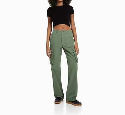 Ravi | Straight Fit Cargobroek voor Dames