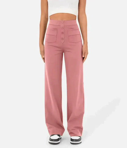 Benthe | Modieuze Broek Met Hoge Taille