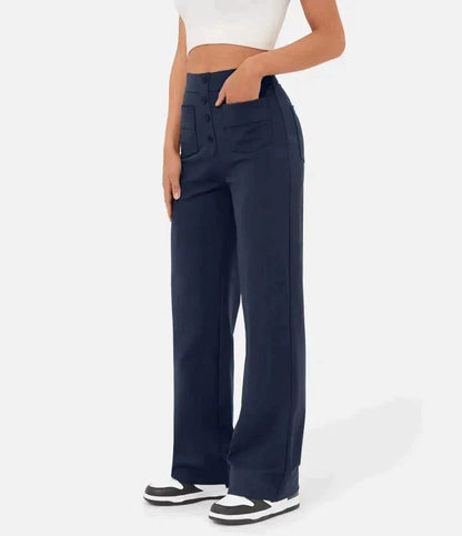 Benthe | Modieuze Broek Met Hoge Taille
