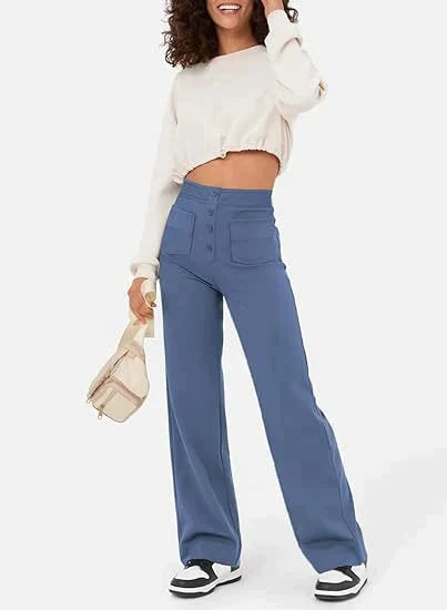 Benthe | Modieuze Broek Met Hoge Taille