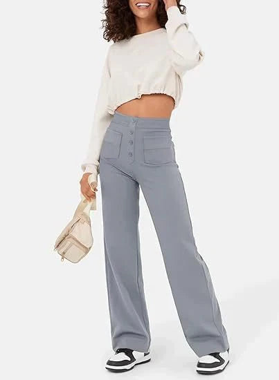 Benthe | Modieuze Broek Met Hoge Taille