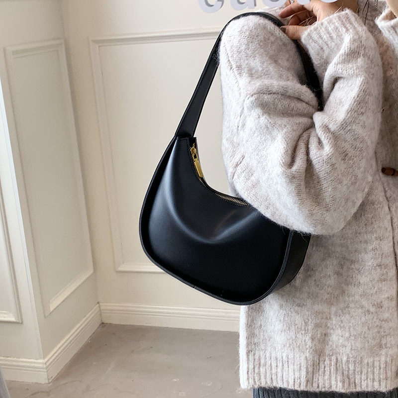 Puk | Minimalistische Schoudertas van Vegan Leer