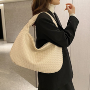 Charley | Chic Geweven Schoudertas voor Dames