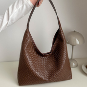 Jamy | Schoudertas met Elegante Krokodillenstructuur